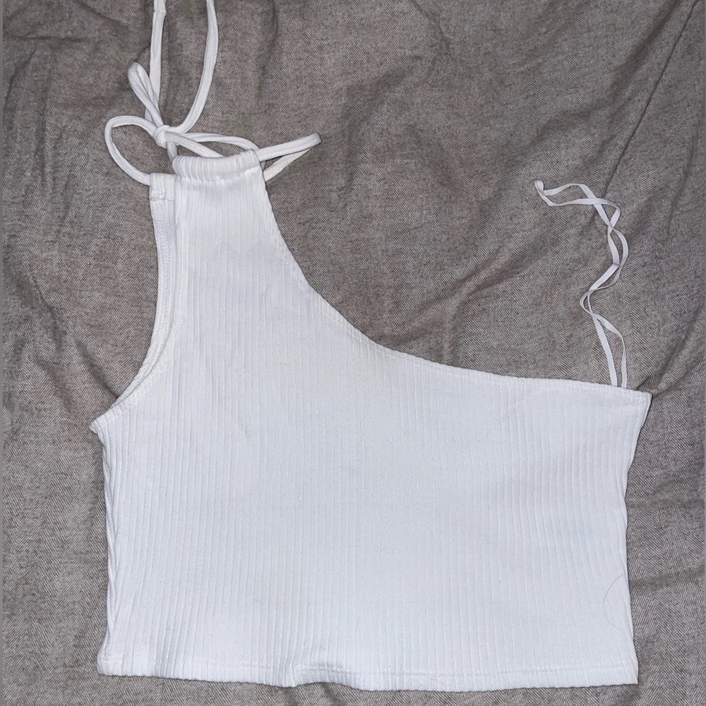 Aerie cropped one shoulder top